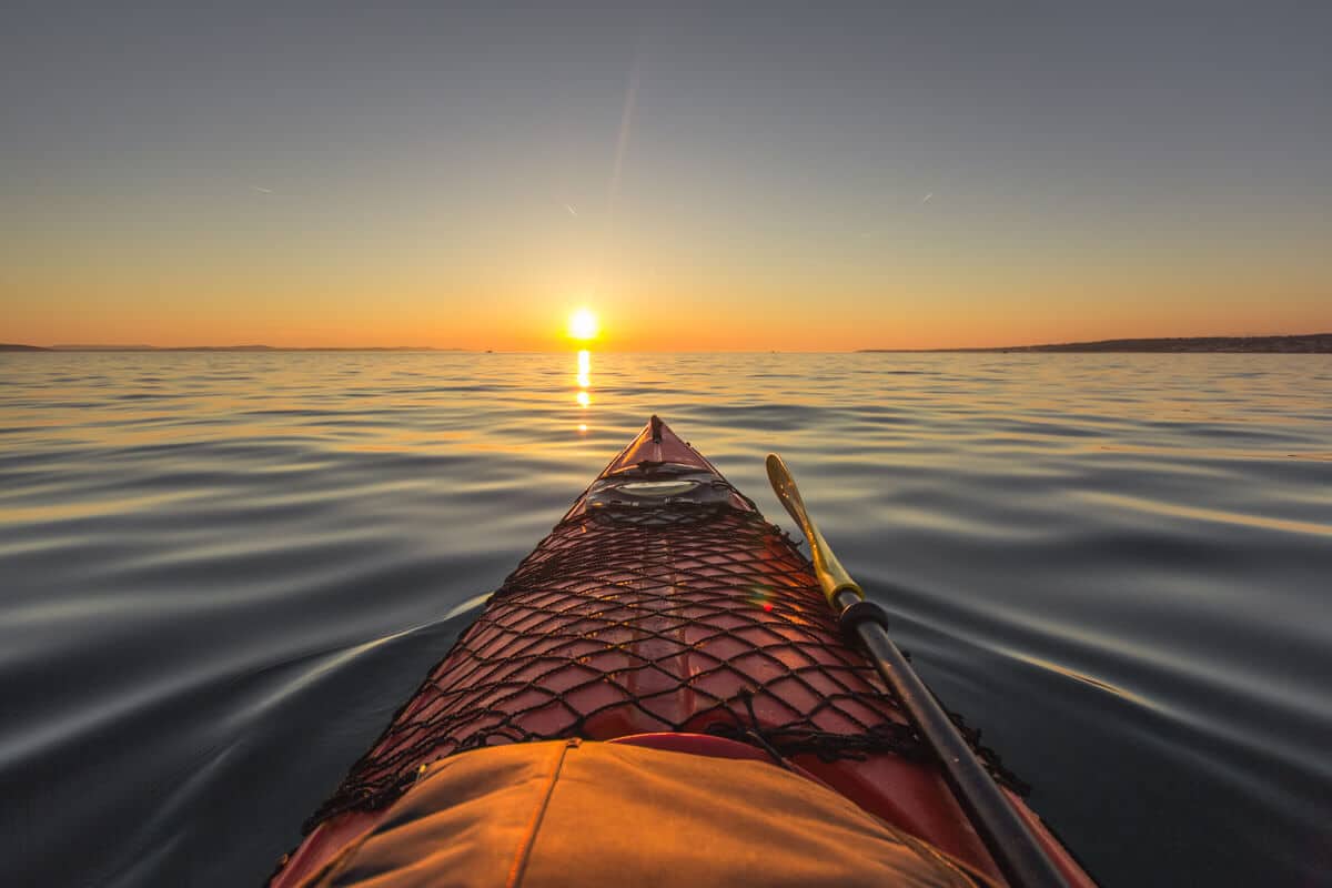 zadar-sunset-from-a-kayak