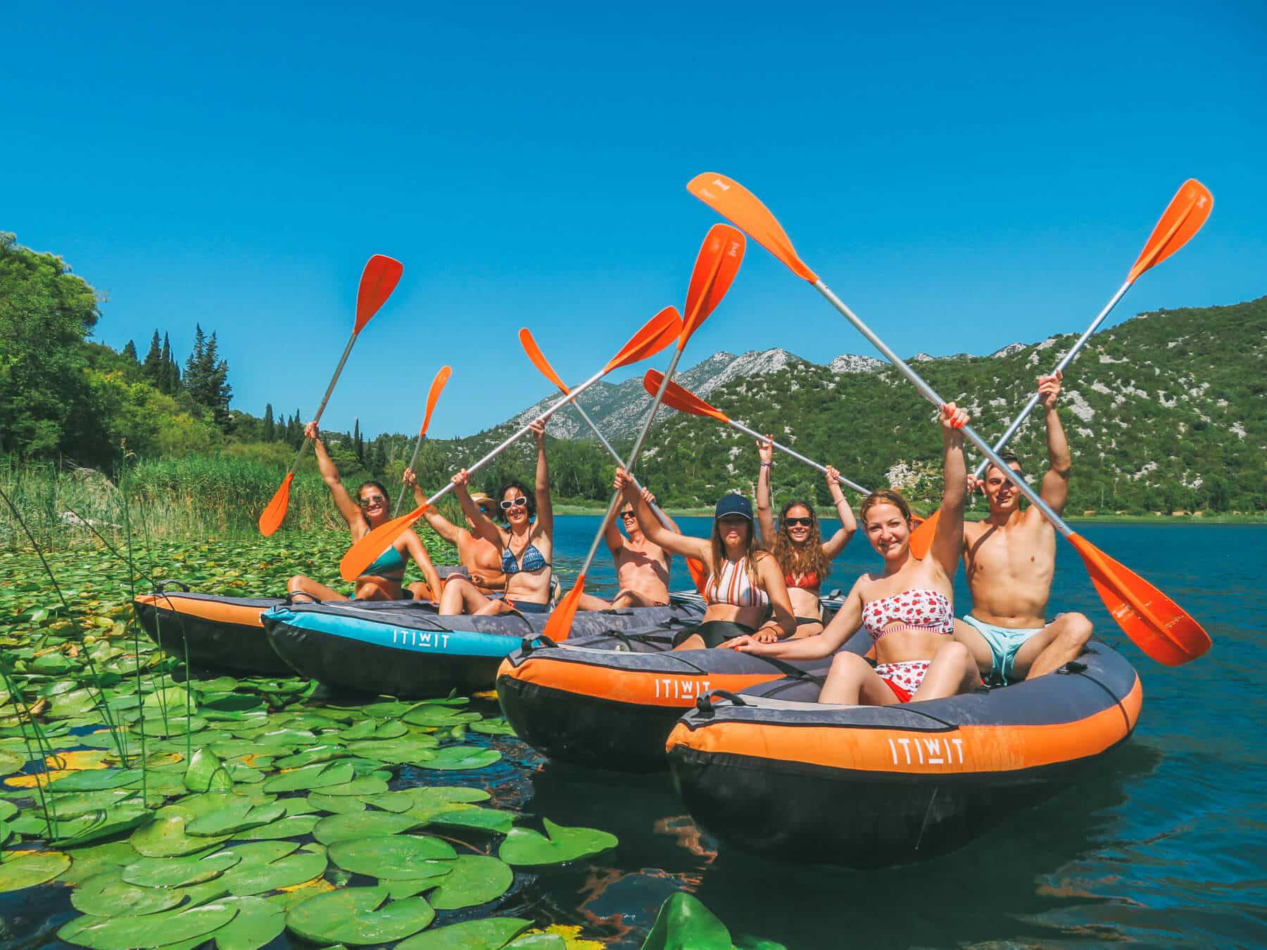 people-kayaking-on-bacina-lakes