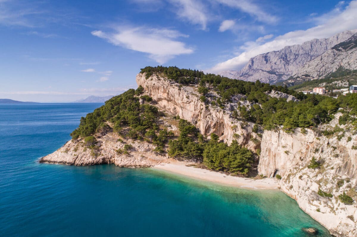 makarska riviera beaches, nugal beach near Makarska
