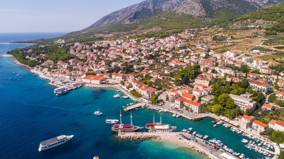 landscape of southern dalmatian islands