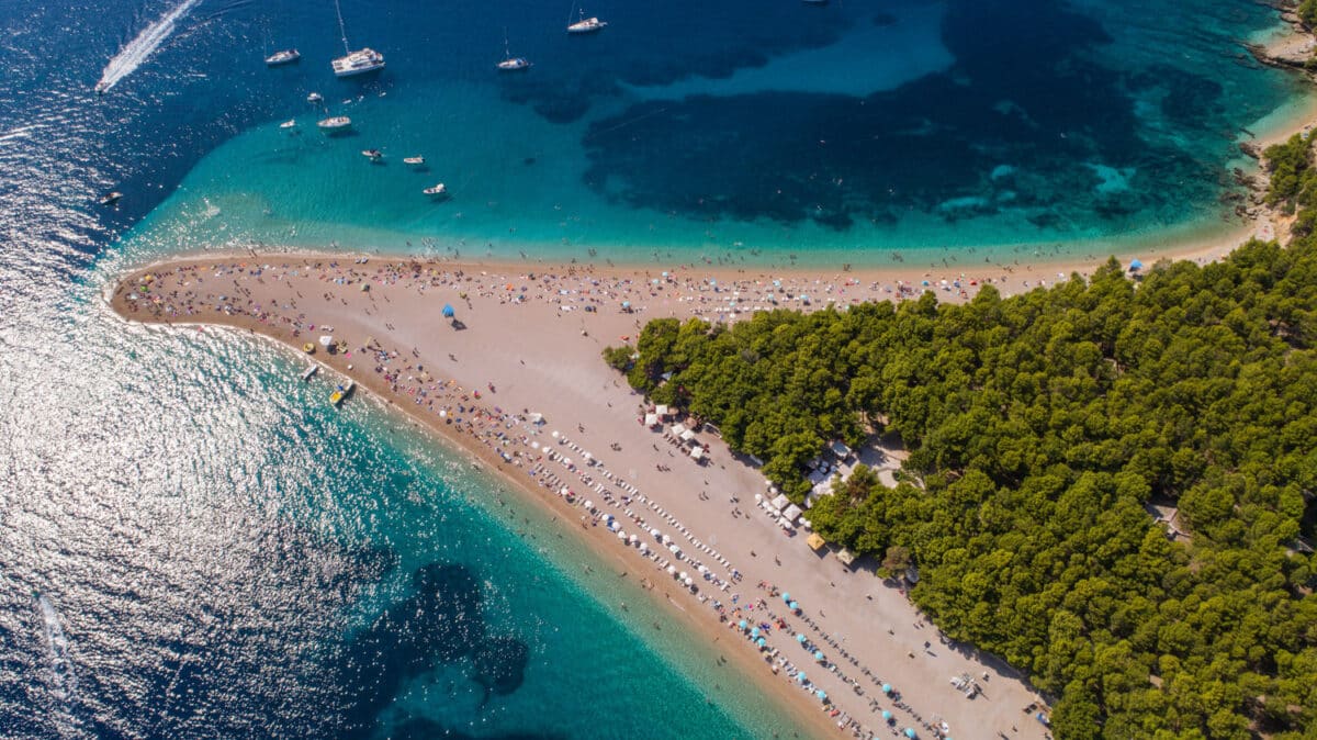 beaches in dalmatia