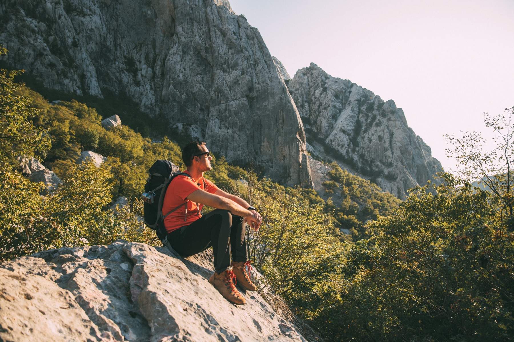 paklenica national park hiking