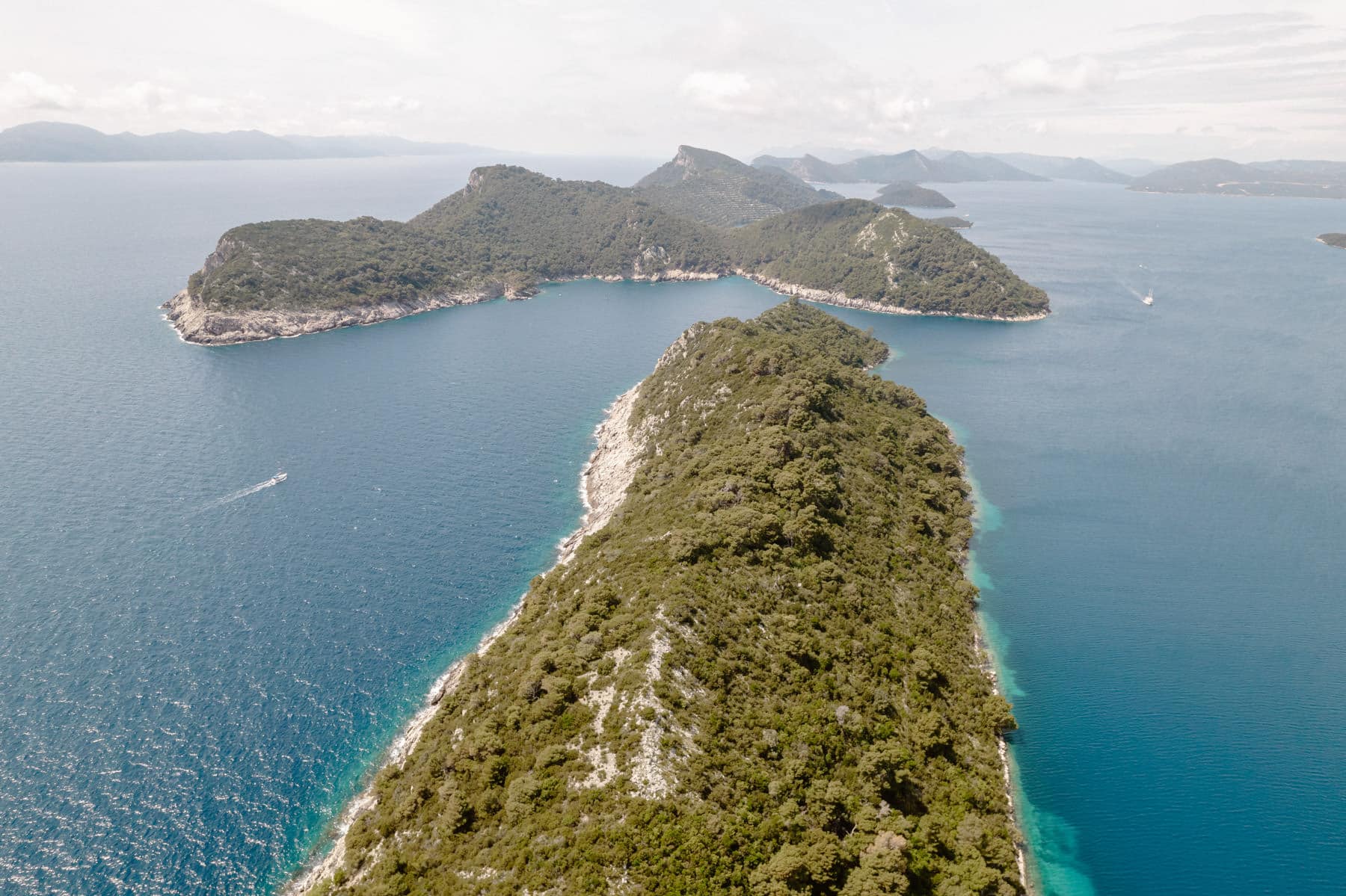 elaphit islands near dubrovnik