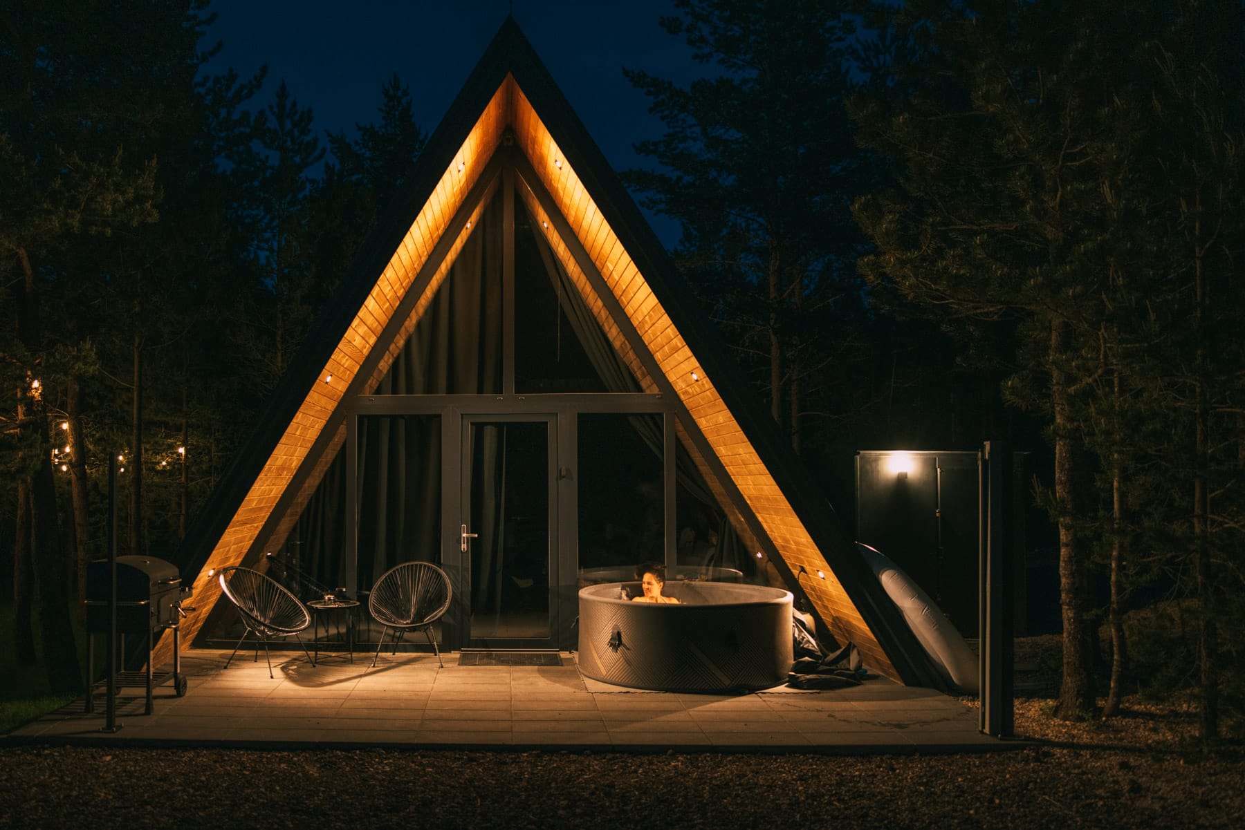 pinery a frame house na blidinju